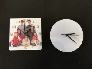 Medium Wall Clock 150mm Budget Square or 152mm Round - Image 5