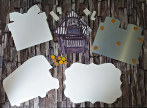 'Objects' - Fancy Shaped Placemats and Pot Stands