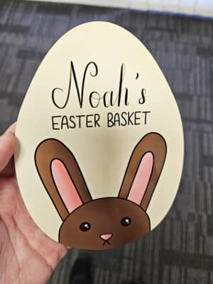 Easter Basket Tags!